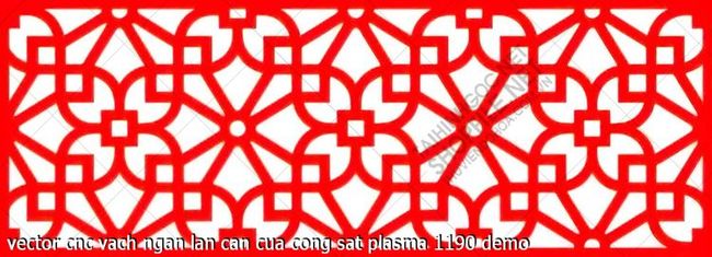 vector cnc vach ngan lan can cua cong sat plasma 1190